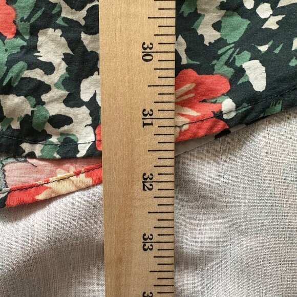 Tommy Hilfiger Mens Custom Fit Floral Button-Up Shirt XXL Hawaiian Tropical - Picture 8 of 8